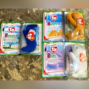 1999/2000 Ty Beanie Babies: Legends Trio set
